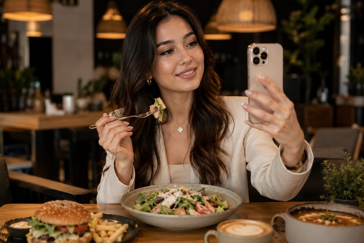 Food blogger